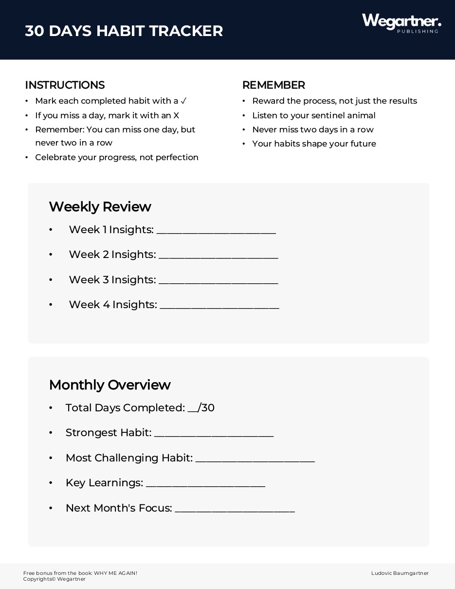 30-day habit tracker